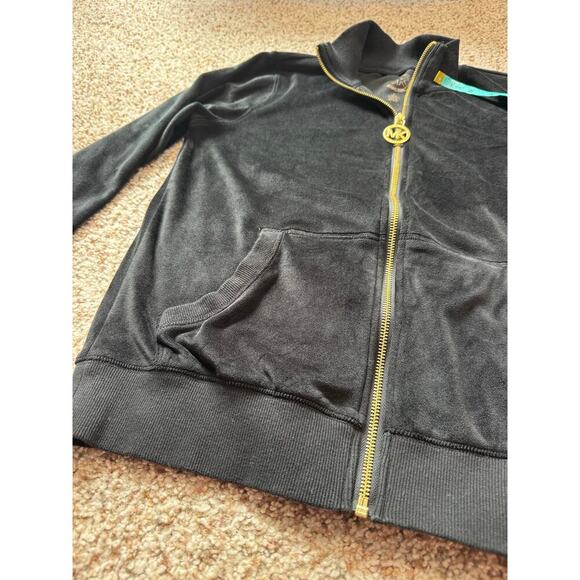 Michael Kors Women's Velvet/Velour Track/ hoodie/sweatshirt/jacket; S; Full zip - Picture 10 of 15